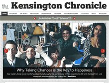 Tablet Screenshot of kensingtonchronicle.com